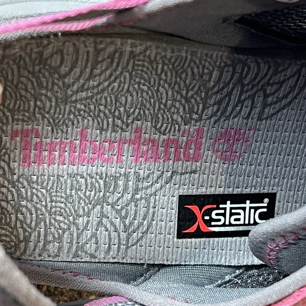 Timberland Sport Sandals Womens 9.5M Fisherman Pink Leather Comfort Hiking Shoes - Picture 12 of 12